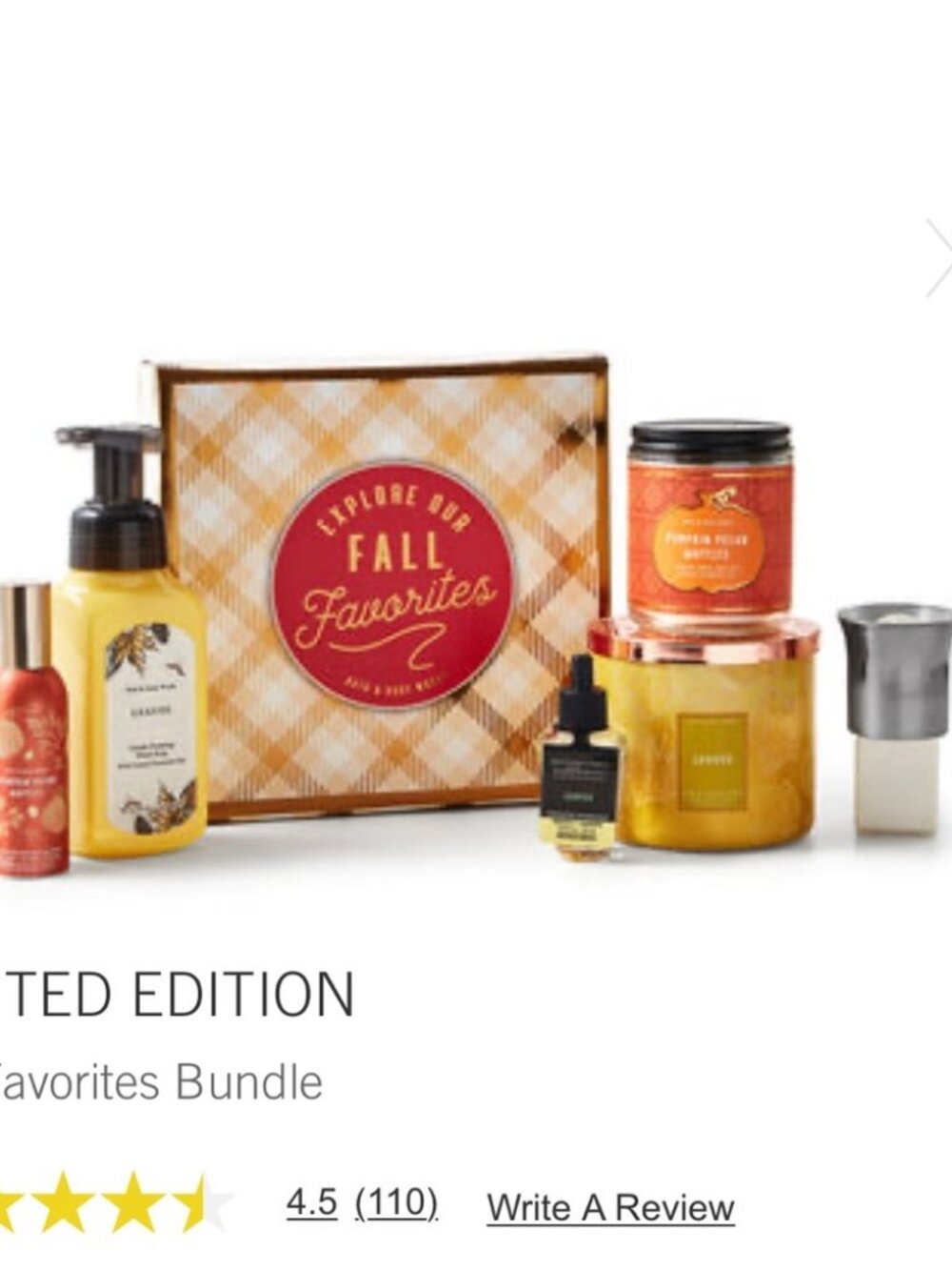FALL FAVORITES Gift Set 6 Pc Bundle: LEAVES Candle, Soap PUMPKIN PECAN Spray NEW
